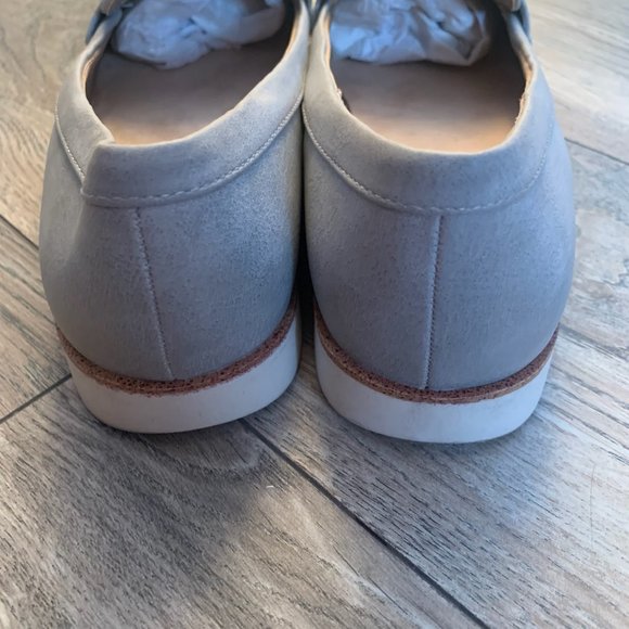 NEW LIFE STRIDE WOMEN'S ZEE SLIP ON LOAFERS GRAY 11M - Picture 5 of 8
